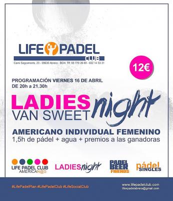 poster del torneo LADIES NIGHT