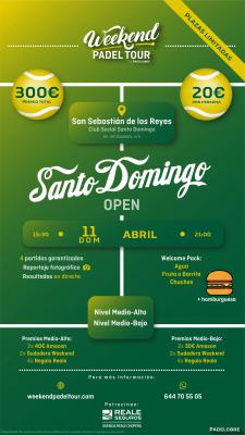 poster del torneo SANTO DOMINGO OPEN