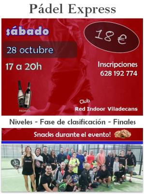 poster del torneo MINITORNEO NEXUS PADEL 💪🏼