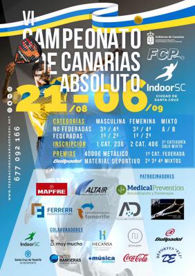 poster torneo VI CAMPEONATO DE CANARIAS ABSOLUTO