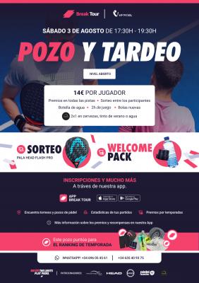 poster del torneo POZO Y TARDEO VIMPADEL