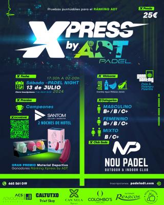 poster del torneo V XPRESS ADT 2024