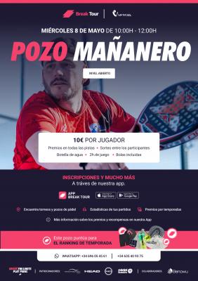 poster del torneo POZO MAÑÁNERO VIM PADEL