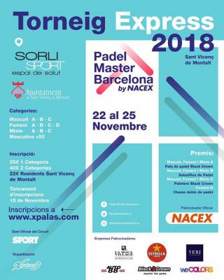 poster torneo TORNEIG EXPRESS 2018