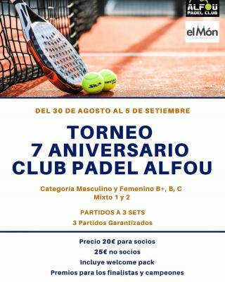 poster del torneo TORNEO 7º ANIVERSARIO