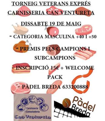 poster del torneo TORNEIG VETERANS EXPRÈS