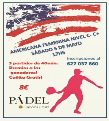 poster del torneo AMERICANA FEMENINA