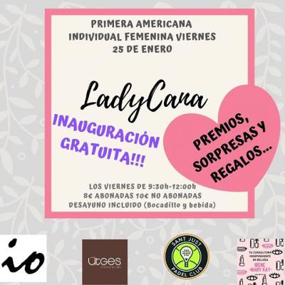 poster del torneo LADYCANA