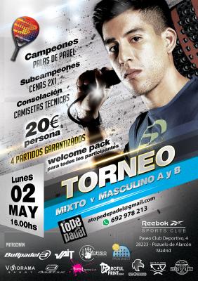 poster del torneo TORNEO MIXTO & MASCULINO (A Y B) 