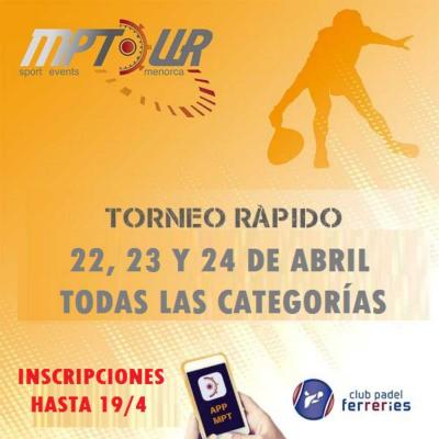 cartel del torneo