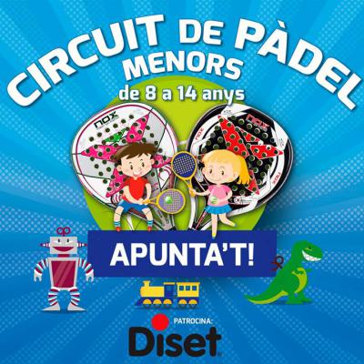 poster del torneo 4ª PROVA CIRCUIT MENORS