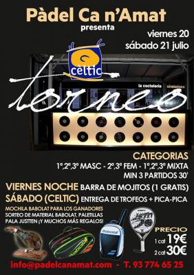 poster del torneo TORNEO CÈLTIC