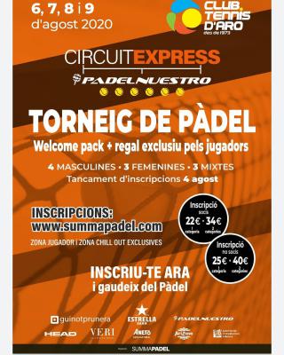 poster del torneo TORNEO DE PADEL