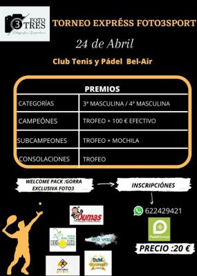 poster del torneo TORNEO EXPRESS FOTO 3 SPORT