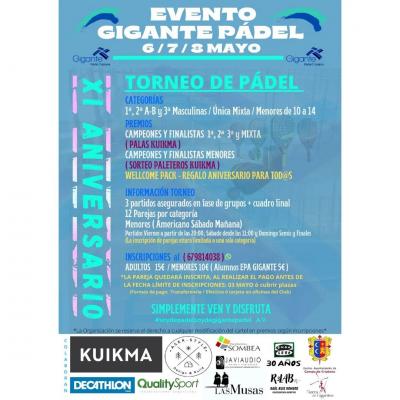 cartel del torneo