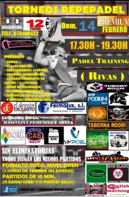 poster del torneo TORNEO PEPEPADEL