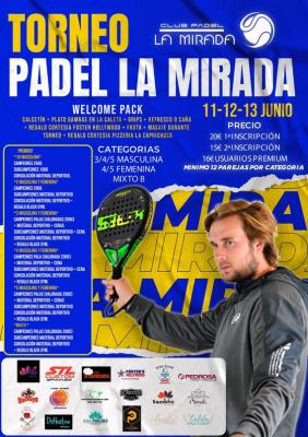 poster del torneo TORNEO INAUGURAL PISTAS NUEVAS