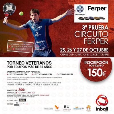 poster del torneo 3ª PRUEBA CIRCUITO FERPER