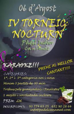 cartel del torneo