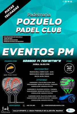 poster del torneo TORNEO PADELMANIA