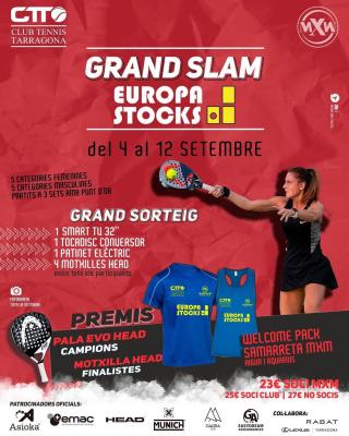 poster del torneo GRAND SLAM EUROPASTOCKS