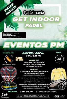 poster del torneo TORNEO INDOOR