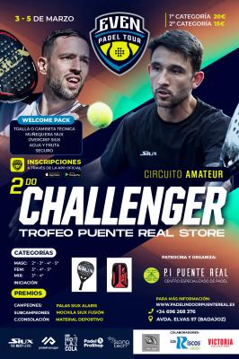 poster del torneo 2DO CHALLENGER EPT BADAJOZ