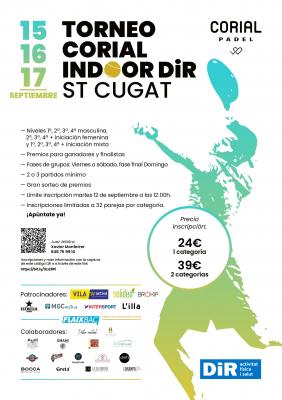 poster del torneo CORIAL PADEL