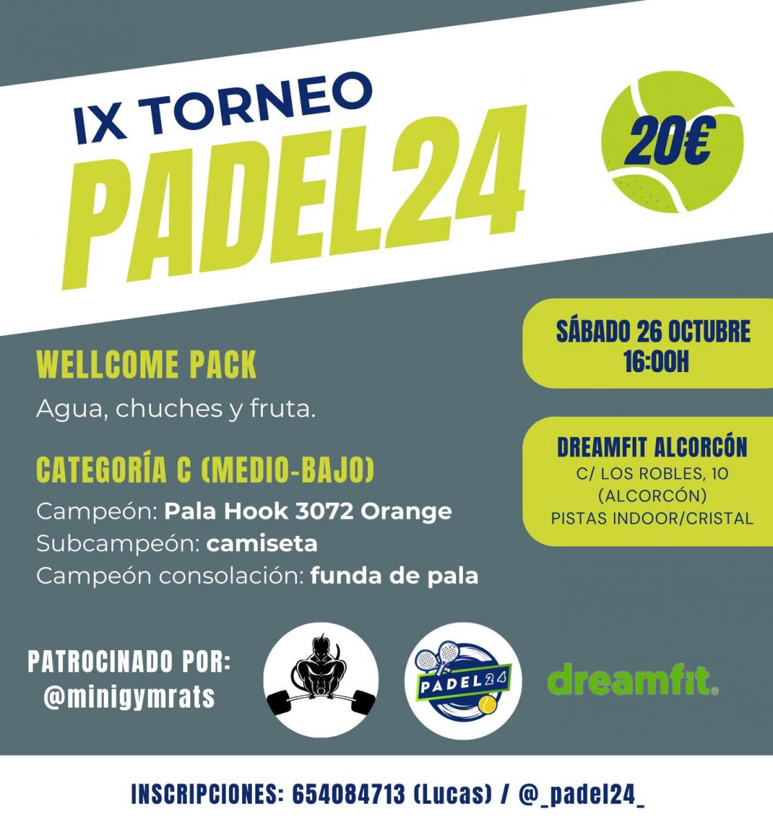 cartel del torneo