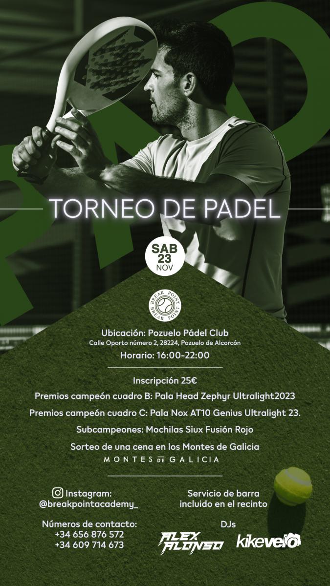 cartel del torneo