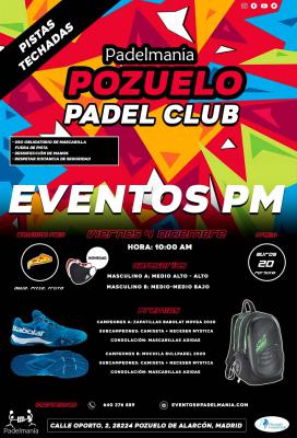 poster del torneo TORNEO PADELMANIA