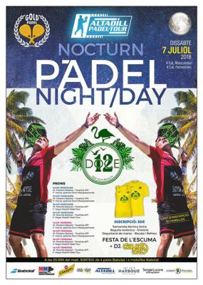 poster del torneo NOCTURN PADEL NIGHT/DAY