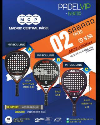 poster del torneo TORNEO PADELVIP