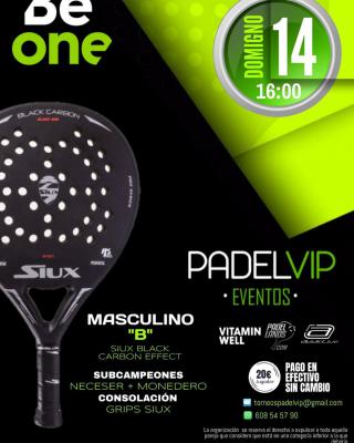 poster del torneo TORNEO PADELVIP