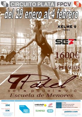 poster torneo TORNEO PLATA 20 SETPADEL