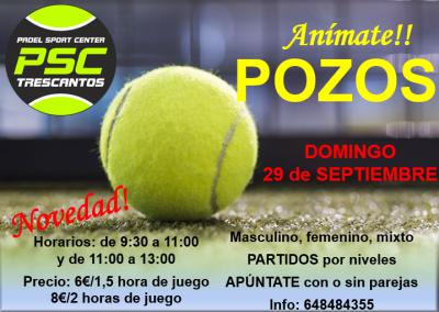 poster del torneo POZOS