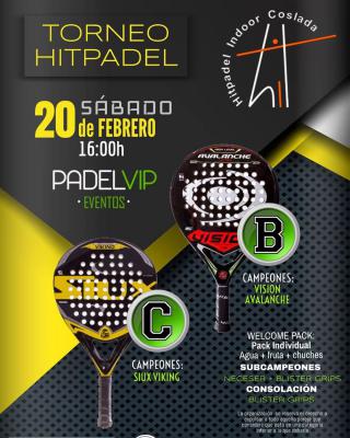 poster del torneo TORNEO HITPADEL