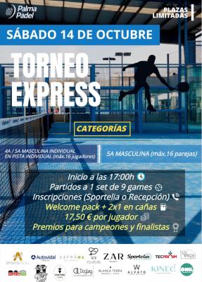 poster del torneo TORNEO EXPRESS OCTUBRE