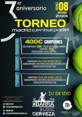 cartel del torneo