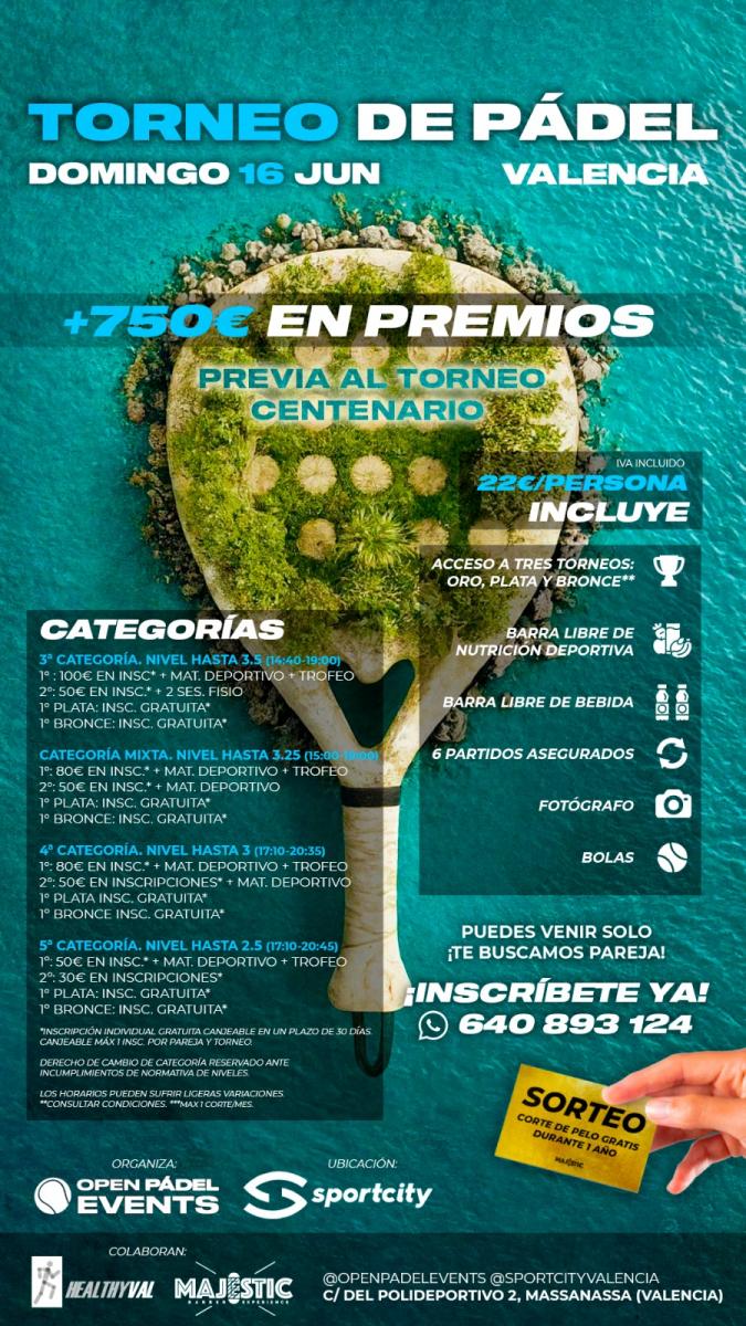 cartel del torneo