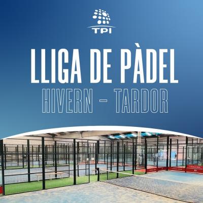 poster del torneo LLIGA INTERNA DEL TARRAGONA PADEL INDOOR