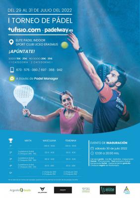 poster del torneo TORNEO DE PADEL