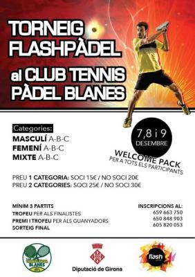 poster del torneo TORNEIG FLASHPÀDEL