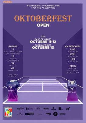 poster del torneo OPEN OKTOBERFEST