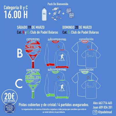 poster del torneo TORNEO MASCULINO