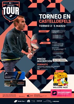 poster del torneo TORNEO 2 ANDRÉS GIMENO PADEL TOUR