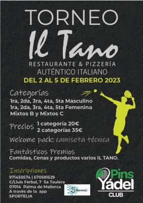 poster del torneo TORNEO IL TANO