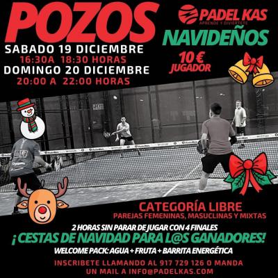 poster del torneo POZOS NAVIDEÑOS