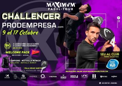 poster del torneo CHALLENGER PRODEMPRESA