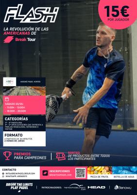 poster del torneo AMERICANA (FLASH) MATARÓ PADEL HORTES